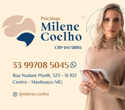CONSULTÓRIO DE PSICOLOGIA - MILENE COELHO