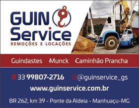 Locação de Plataforma em Manhuaçu- Guin Service Remoções e Locações
