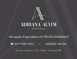 ADRIANA ALVIM - ADVOGADA E CORRETORA DE IMÓVEIS