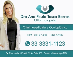 Dra Ana Paula Tasca Barros - Oftalmologia