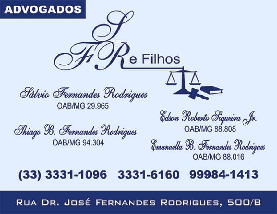 ADVOGADO - SÁLVIO FERNANDES RODRIGUES