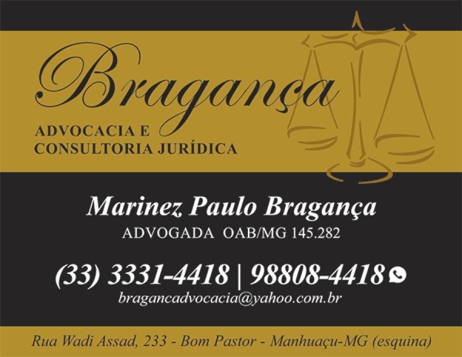 ADVOGADA- MARINEZ PAULO BRAGANÇA