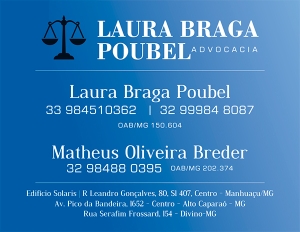 ADVOGADA- LAURA BRAGA POUBEL