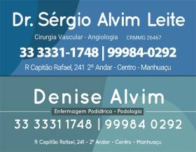 DR. SÉRGIO ALVIM LEITE  – ANGIOLOGIA / ALERGIA E IMUNOLOGIA