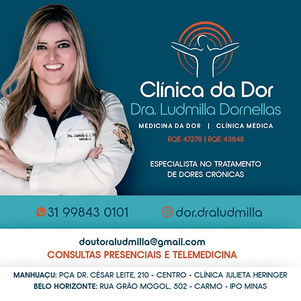 DOR CRÔNICA  MANHUAÇU - DRA LUDMILLA DORNELLAS