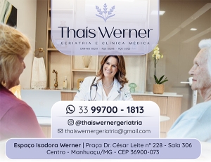 DRA THAÍS WERNER - GERIATRIA
