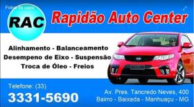 RAPIDÃO AUTO CENTER LTDA / OFICINA MECÂNICA, ALINHAMENTO E BALANCIAMENTO