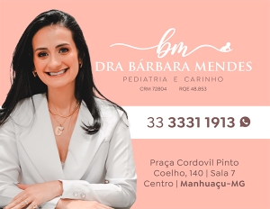 DRA BÁRBARA MENDES - PEDIATRA