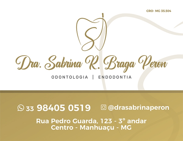 DRA SABRINA R.BRAGA PERON - ODONTOLOGIA / ENDODONTIA