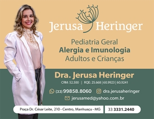 DRA JERUSA HERINGER - PEDIATRIA / ALERGIA / IMUNOLOGIA