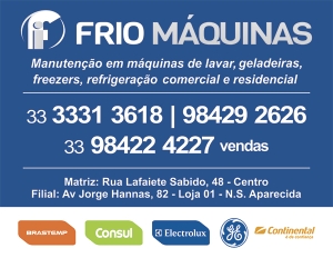 REFRIGERAÇÃO – FRIO MÁQUINAS