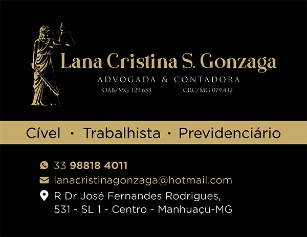 ADVOCACIA LANA CRISTINA S. GONZAGA